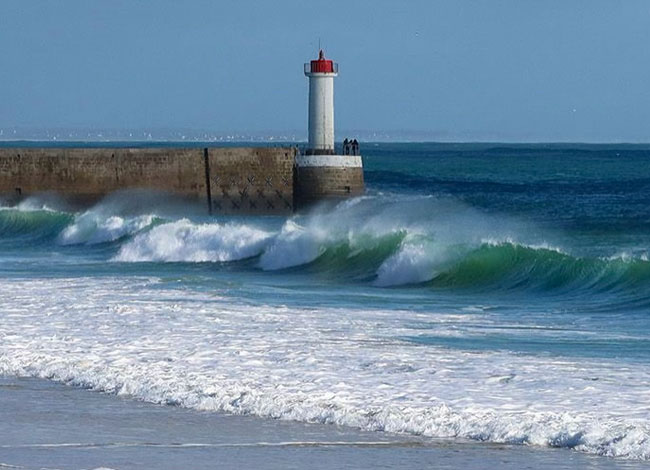 Plage de Trescadec.
